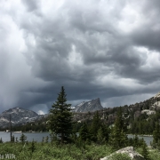 Another afternoon thunderstorm rolling though the Range.