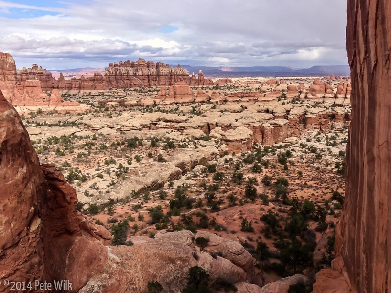 Canyonlands has some amazing topography and colors.
