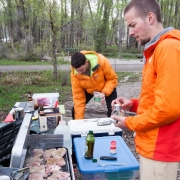 Our basecamp for the weekend in Gros Ventre Campground.  We unfortunately didn\'t find a site in Jenny Lake.