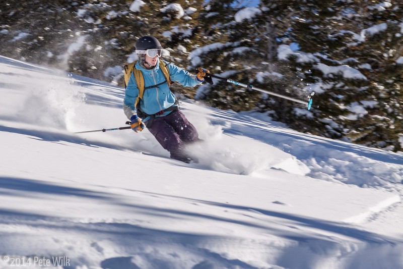 Stephie posing for the camera.