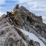 This is my first time on the Grand where I didn\'t lead every pitch.  It was nice to get a different perspective for photos.