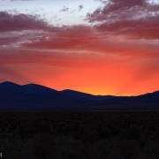 On the ride home from a great weekend in the City of Rocks we had one of the best sunsets I've seen in a long time.