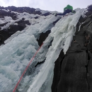 The ice was actually pretty good and not as brittle as it may look.