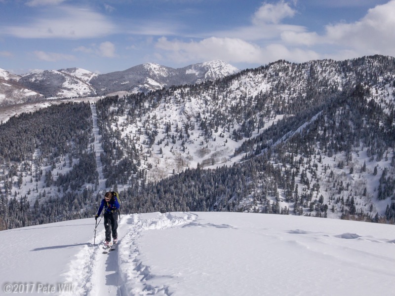 Lap 2 up to near Brad\'s Line in Silver Fork.