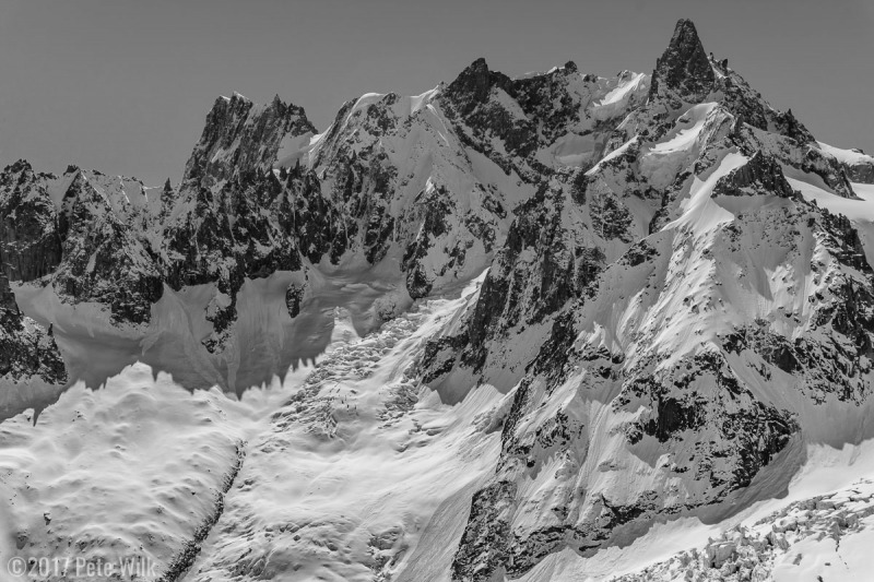 Mind blowing scenery of Chamonix.  This is the birthplace of mountaineering and it isn\'t hard to see why.