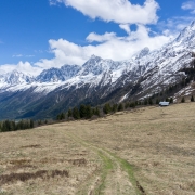 One hell of a view from Les Houches.