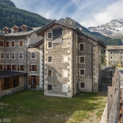 The quaint village of Ceresole.  The Gran Hotel to the left is where we stayed.  The National Park is towards the high mountains.