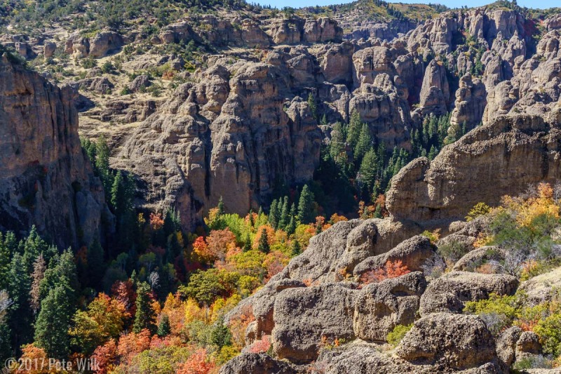 Maple Canyon in the fall.