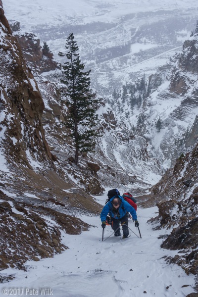 There was plenty of gully wallowing done.