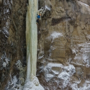 Another steep bit before resting on the blobs.