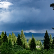 T-storm as it blows east.