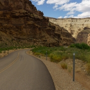 Getting closer to the petroglyphs.