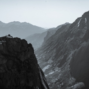 Looking east towards the summit of Pingora.