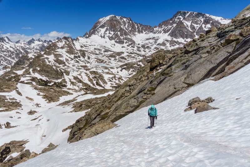 At least we got to use the crampons we packed.