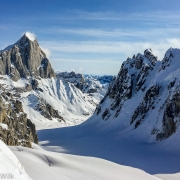 View to the east at Broken Tooth.