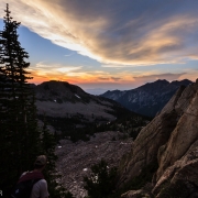 Great sunset over the valley.