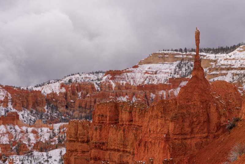 Tall skinny hoodoo.
