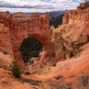 A formation called Natural Bridge.