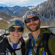 Beautiful bluebird day up in Big Cottonwood Canyon.