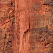 A high resolution view of Moonlight Buttress comprised of 7 or 8 images.