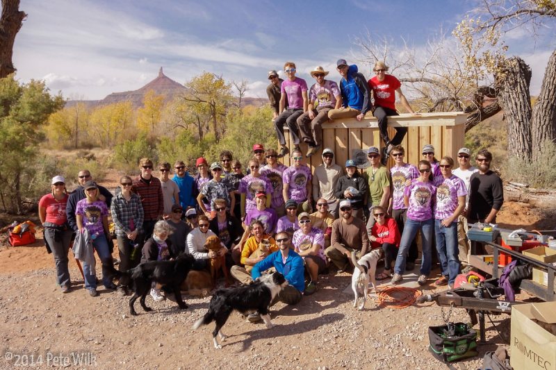The crew who helped.