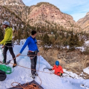 Splitter weather and views in Ouray.