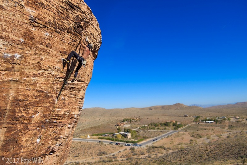 Steep and sunny.
