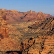 Looking towards the mouth of Buckhorn Wash.  Dylan Wall is in this general direction.