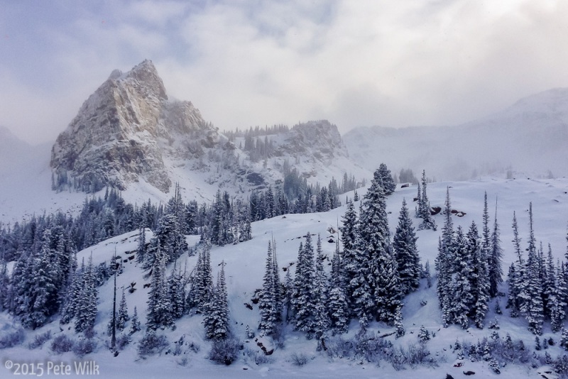 Great views at Lake Blanche.