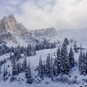 Great views at Lake Blanche.