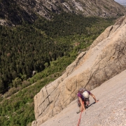 Great view down canyon.