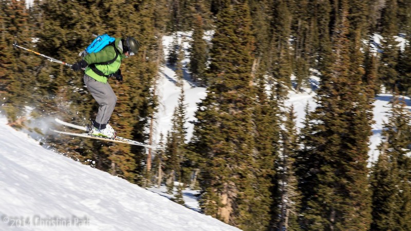 Getting some air.