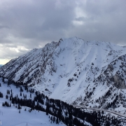 View west towards Mt. Superior from Alta.