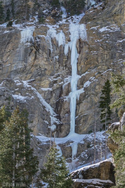 View of the Angel of Fear (WI6) from the road.