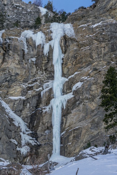 View of Angel of Fear (WI6) from the approach.