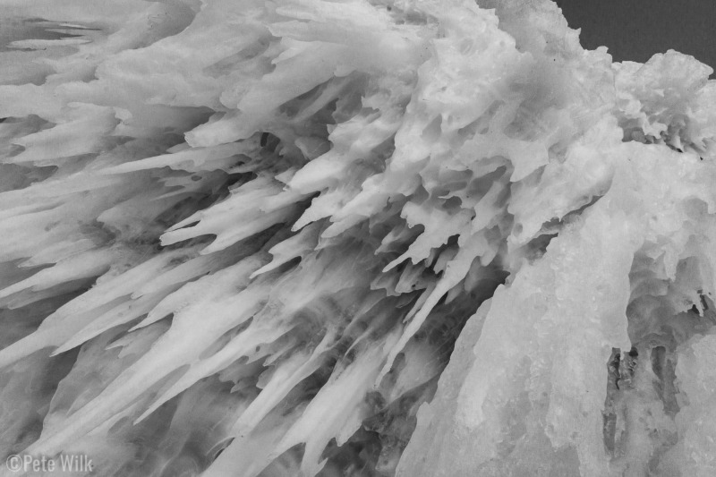 The front of the cone was very undercut and had a neat cave.