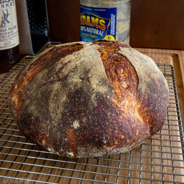 Ta-da!  Once you go to baking bread in a dutch oven pot you never go back.