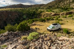 Camping spot at Fremont Canyon.