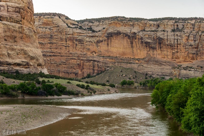 View of the Green River.