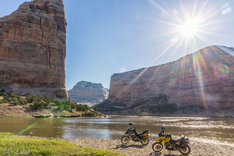 Steamboat Rock where the Yampa and Green Rivers converge.