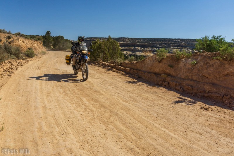 Tackling many more of the dirt roads in Dinosaur NM.