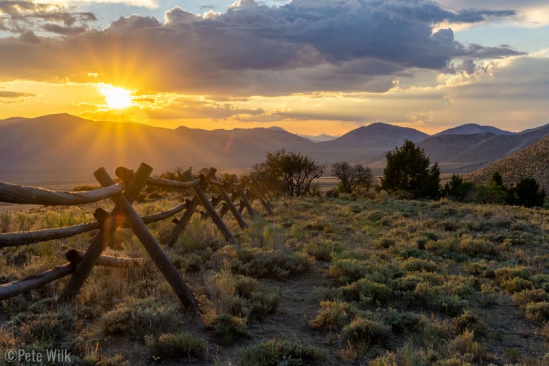 A great sunsite from the trailhead.