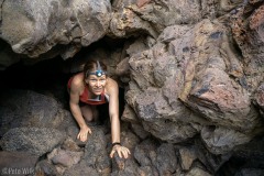 One of the exits of the Boy Scout Cave.