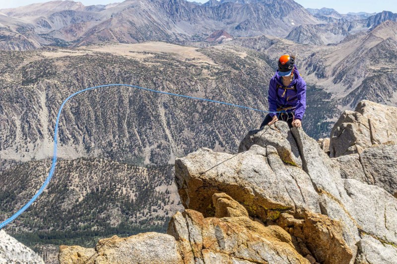 Another shot from the ridgeline climbing which was really fun despite the wind.