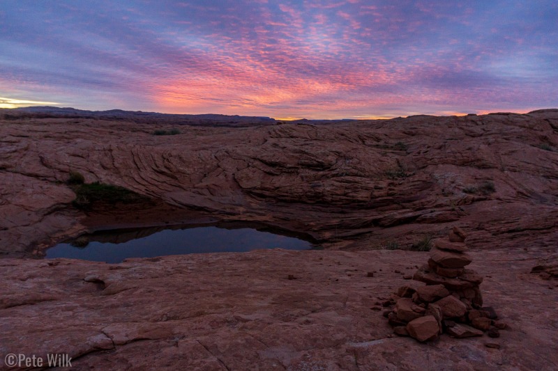 We started before sunrise to get a jump on the day since we'd be driving back to SLC the same day.