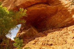 At the end of the hike, or at least our exit point.  This is Jacob Hamblin's Arch.