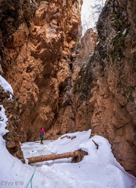 More canyoneering walking.