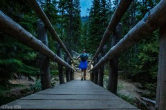 Our second big objective for the trip was trail running the Enchantments Traverse.  It is an 19 mile, 5000' of gain trail through some beautiful terrain.  We got a shuttle since it is a point to point hike.  We started off in the dark.