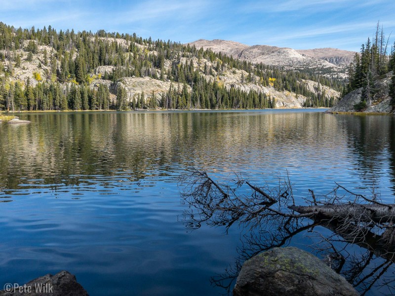 Another picturesque alpine lake in Cloud Peak wilderness.