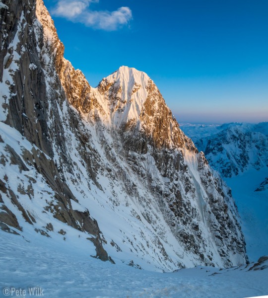 Beautiful soft light on the Phantom Wall.